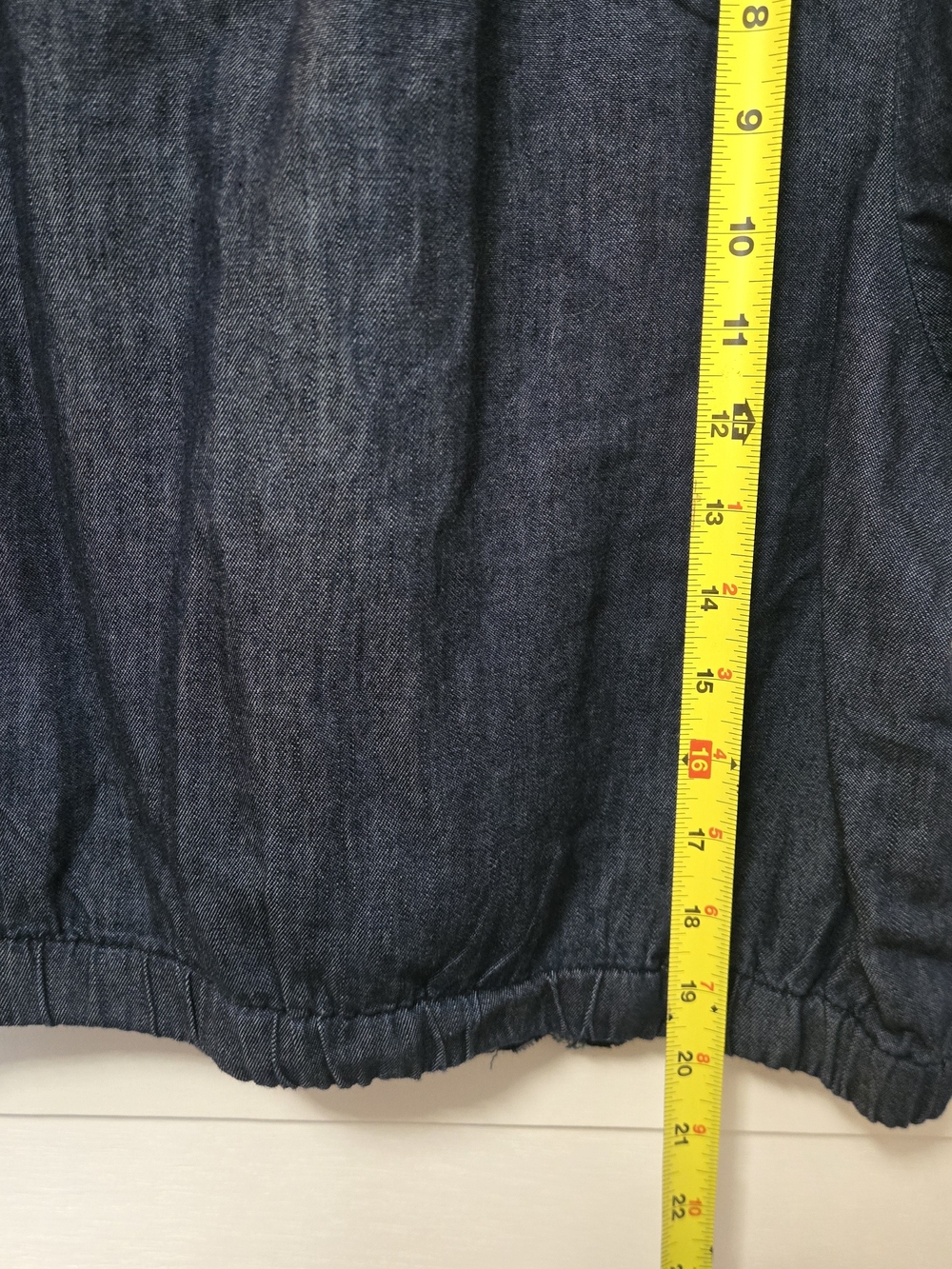 Free Assembly Dark Blue Embroidered Button-Front Peasant Blouse - Picture 11 of 11